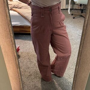 UpWest Women's Wide Leg Pants in Mauve